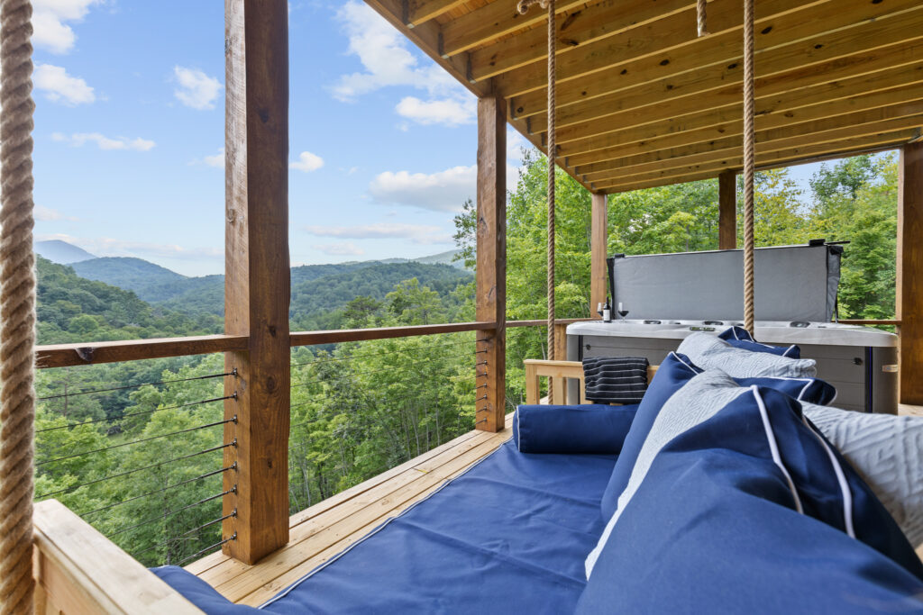 6-Person Michael Phelps Hot Tub at Tranquility Peaks Chalet